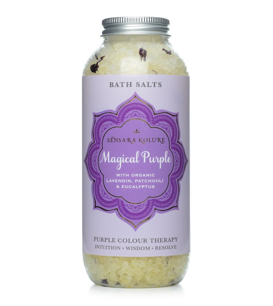 Magical Purple Aromatherapy Bath Salts 400g