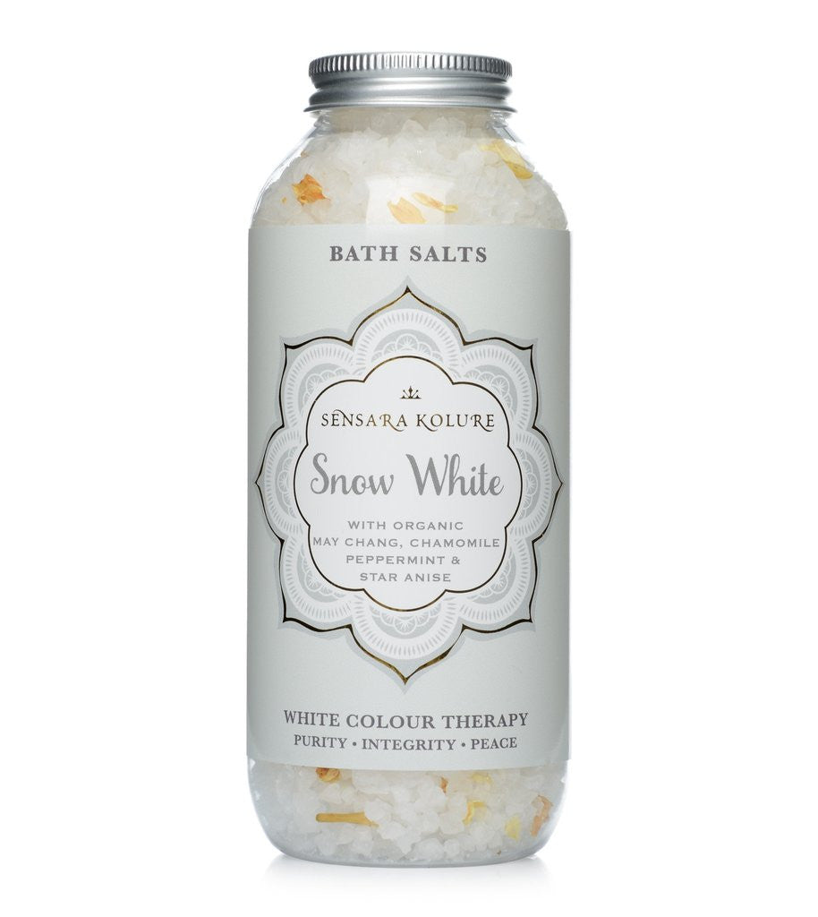 Snow White Aromatherapy Bath Salts 400g
