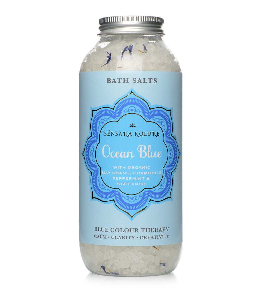 Ocean Blue Aromatherapy Bath Salts 400g